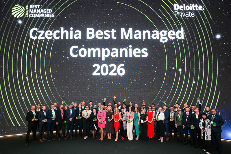 Deloitte nás zařadil mezi nejlépe řízené firmy v ČR!