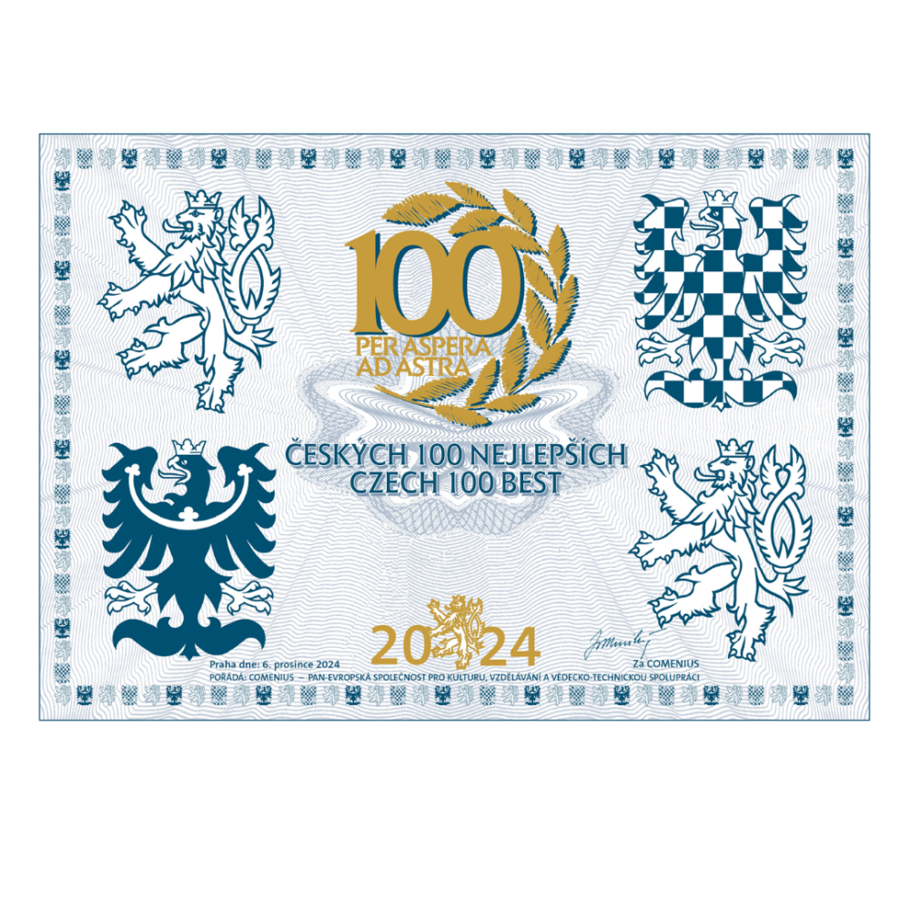 FARMAK succeeded in the Czech 100 Best competition. It won two important awards